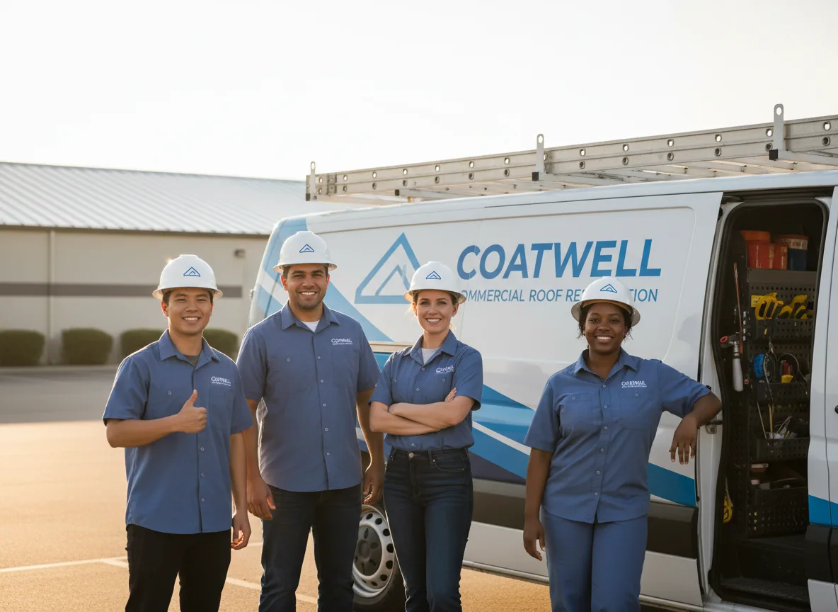 Commercial roof coating company in Mount Vernon, ME